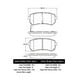 thumbnail image 2 of Pastillas Freno para auto Hyundai Accent 2005-2010 Trasero, 2 of 4