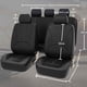 thumbnail image 5 of Funda de asiento de coche de cuero PU, universal para las cuatro estaciones., 5 of 6