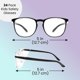thumbnail image 2 of Gafas de seguridad Aqulius Kids ANSI Z87 Crystal Clear x24, 2 of 7