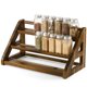 thumbnail image 1 of Estante de especias Tinamo de 3 niveles en madera de acacia para encimera, 1 of 6