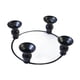 thumbnail image 4 of Candelabro De Hierro Para Chimenea, Mesa Redonda De Hierro, Decoración Para Comedor, Bodas, Taza De Calabaza Negra, 4 of 5