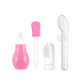 thumbnail image 1 of Set Cuidados Bebe Medicina Gotero Cuchara Aspirador Cepillo (Rosa), 1 of 2