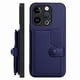 thumbnail image 1 of FOXDOCK Funda para iPhone 14 pro con Bloqueo RFID - Diseño Elegante con Cierre de Botón, 1 of 5