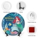 thumbnail image 3 of Los pequeñitos Plato decorativo de porcelana fina (bone china), plato decorativo de cerámica para hogar, oficina, soporte de pared, platos decorativos para dormitorio - 6 pulgadas (15 cm), 3 of 6