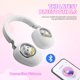 thumbnail image 5 of Auriculares inalámbricos YUSONIC con luces LED para niños (blancos), 5 of 9