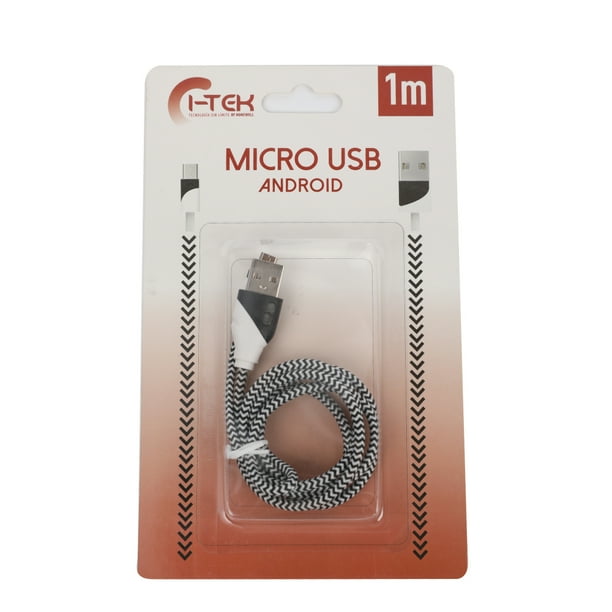 Cable Trenzado USB a Micro USB Android 1m