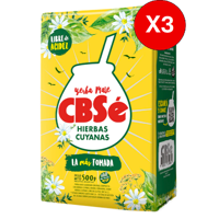 Cbse - Pack 3 Hierbas Cuyanas 500G C U