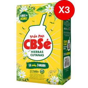 Cbse - Pack 3 Hierbas Cuyanas 500G C U