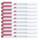 thumbnail image 1 of Marcadores resaltadores ZEBRA MILDLINER rojo suave x10, 1 of 7