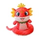 thumbnail image 5 of Serpiente China De Peluche, Artesanía, Animal De Peluche Para Celebraciones, Hogar, Dormitorio, Color Rojo, 5 of 5
