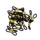 thumbnail image 1 of 25pcs Anteojos Anteojos Correa Cadena Titular Titular Bucle Extremos Caucho Negro 20 Mm, 1 of 3