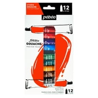 Gouache Pebeo Studio Set 12 Colores 12 Ml