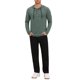 thumbnail image 2 of INSPIRE CHIC Sudadera con Capucha Texturizada de Manga Larga para Hombre 2XL Verde Oliva, 2 of 6