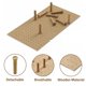 thumbnail image 4 of Set ajustable de 9 clavijas de madera para cajón de cocina Caddy Dowell 84 cm, 4 of 9