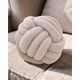 thumbnail image 3 of Cojin Decorativo Modelo Nudo Acolchado 28cm Color Gris, 3 of 3