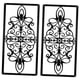 thumbnail image 1 of 2x Panel Decorativo De Arte De Pared Tallado Hueco De Metal 5,9x11,8 Pulgadas Para Decorar La Habitación, 1 of 5