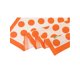 thumbnail image 5 of INSPIRA CHIC Pañuelo Cuadrado de Lunares de 70 cm Bufandas para el Cuello Pañuelo Cinta para el Cabello para Mujeres Rosa Naranja 27.56*27.56"(L*W), 5 of 6