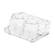 thumbnail image 3 of Soporte Para Cepillo De Dientes Y Taza, Organizador De Encimera De Baño, Tazas Para Enjuague Bucal, Decoración Transparente, 3 of 3