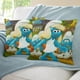thumbnail image 3 of Funda de Almohada de Terciopelo Los Pitufos Desmarcar 60x60 cm, 3 of 6