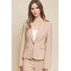 thumbnail image 1 of Blazer Mkfashionsclothing Vertigo Beige M, 1 of 5