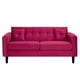 thumbnail image 1 of Sofa New Retro 3c Felpa 00 Burdeo, 1 of 6