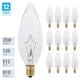 thumbnail image 2 of Lámparas tipo candelabro KOR, 25 W, CTC, transparente, E12, 120 V, 2 of 7