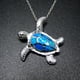 thumbnail image 2 of Collar tortuga ópalo plata 925, 2 of 3