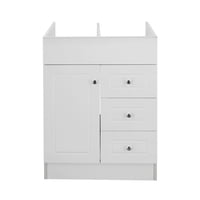 Domsa - Mueble Vanitorio Color Blanco 60 Cm (Sin Cubierta)