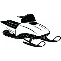 Rienda Libre Graphics - Decomural Snowmobile Winter Sports Ws-47163