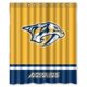 thumbnail image 1 of Cortina de ducha de hockey de los Nashville Predators, juego de cortina de baño con ganchos, tamaño 60 x 72 pulgadas, 1 of 3