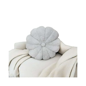 Genérico - Flor Cojin Gris 50 Cm