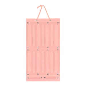 Magideal - Accesorios Para El Cabello Organizador De Cintas Para El Cabello Organizador Para Mujeres Y Niñas Soporte De Exhibición Para Colgar Pinzas Para El Cab Rosa 66Cmx35Cm