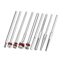 Ioensy - 9 Varillas De Sujeción Para Papel De Lija Para Carpintería, Equipo De Taller Doméstico