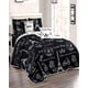 thumbnail image 3 of Cubrecamade Verano King Diseño Paris Negro, 3 of 4