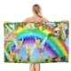 thumbnail image 1 of Campanilla Toalla de playa de secado rápido con diseño temático, regalo para mujeres y niñas, ideal para cumpleaños, fans, amantes de la música, uso en la playa o al aire libre, 78 × 160 cm, 1 of 6