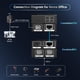 thumbnail image 4 of Extensor USB ROFAVEZCO EX60 USB 165 pies 50 m HUB USB 2.0 de 4 puertos, 4 of 8