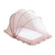 thumbnail image 4 of Cubierta de red para cuna multifunción visible suave fácil de usar cubierta de red portátil plegable para bebés para niños accesorios para bebés recié Rosa M, 4 of 5