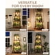 thumbnail image 4 of Soporte para Plantas Bamworld Esquinero de Madera de 4 Niveles con Luz de Cultivo, 4 of 8