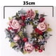 thumbnail image 5 of Corona artificial para puerta, decoración de pared, primavera, verano, todas las estaciones, bodas, fiestas y festivales., 5 of 5