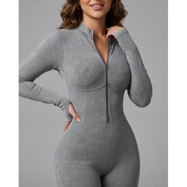 Enterizo Largo Push Up Mujer Efecto Reductor Premium