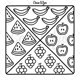 thumbnail image 5 of Libro de colorear Coco Wyo Comfy Patterns para adultos y niños, 5 of 7