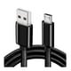 thumbnail image 1 of Cable De Datos Estilo Tejido Negro Micro Usb A Usb, 1 of 2