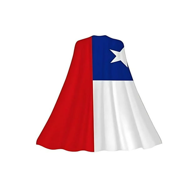 Capa Bandera de Chilena Fiestas Patrias 90x145cm Cotillon | Lider