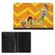 thumbnail image 2 of Hombre Servilleta Porta Pasaporte y Cartera de Viaje Premium de Cuero PU, Funda de Pasaporte Bloqueo RFID con Ranuras para Tarjetas de Crédito, Estuche para Libro de Pasaporte para Familia 10cm × 15cm, 2 of 6