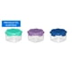 thumbnail image 1 of Set De Hermético To Go Plástico 62ML 4 Piezas Multicolor, 1 of 9