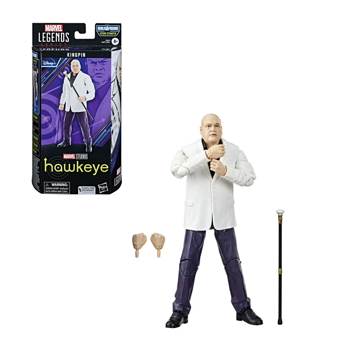 Figura De Acción Marvel Legends Series Hawkeye Kingpin.