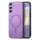 thumbnail image 1 of Magnetic Slim Case for Samsung Galaxy S25 with Camera Guard & Anti-Scratch Back Purple, 1 of 5