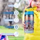 thumbnail image 5 of Primos Botella de Agua con Tapa Pop Top de Un Toque, Acero Inoxidable, a Prueba de Fugas, para Deportes, Botella Infantil azul 12 oz, 5 of 6