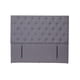 thumbnail image 1 of Respaldo Florencia Lino Gris Oscuro King, 1 of 2