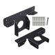 thumbnail image 2 of Soportes De Pérgola De 2 Piezas, Herrajes De Soporte Fijo, Resistentes, Ajustables En Negro, 2 of 5